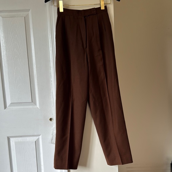 Vintage Christian Dior wool pants - Picture 1 of 9